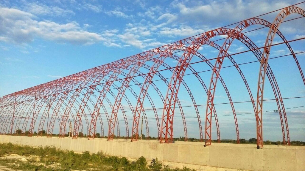 Арочный ангар 21 на 120 метров, хутор Тиховский